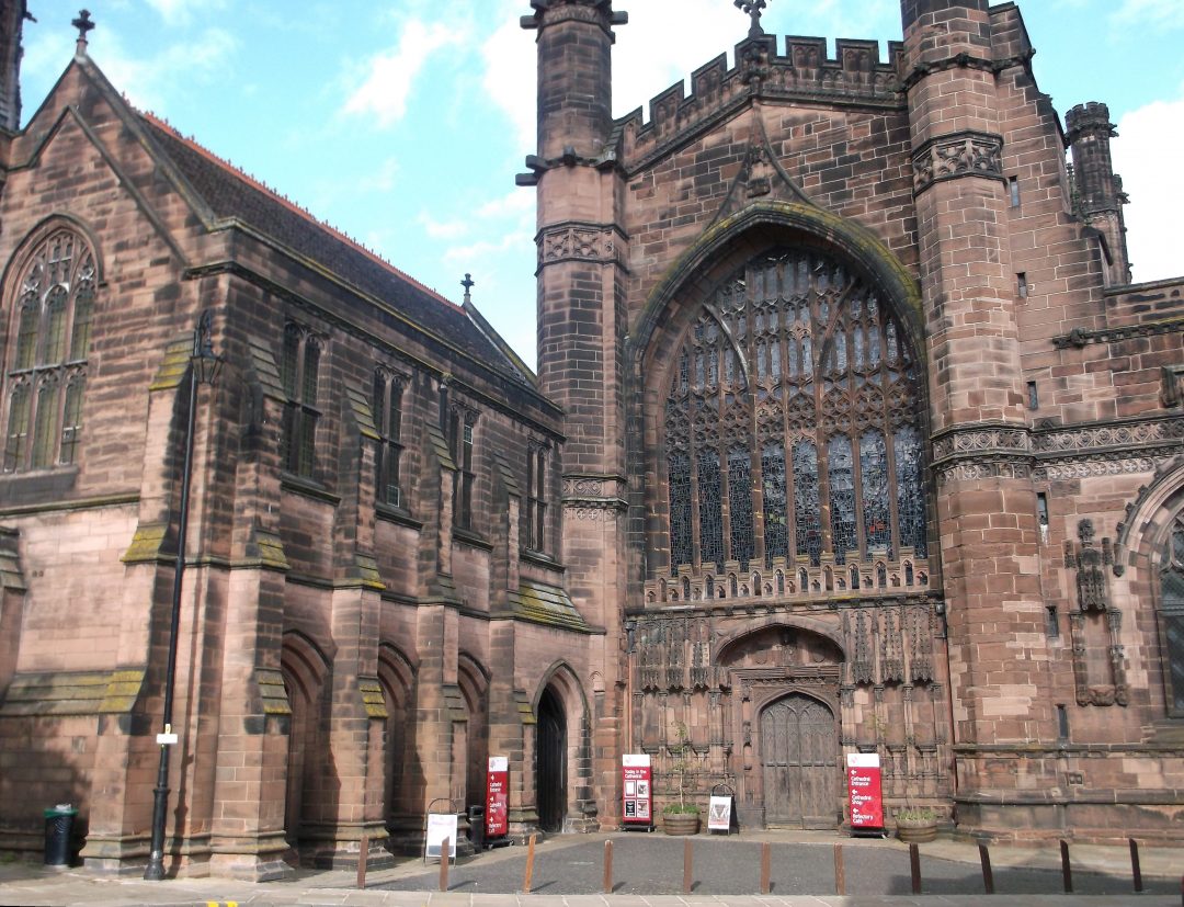 Harry Mitchell Chester_Cathedral_from_Northgate_Street_(5) WIKIMEDIA COMMONS