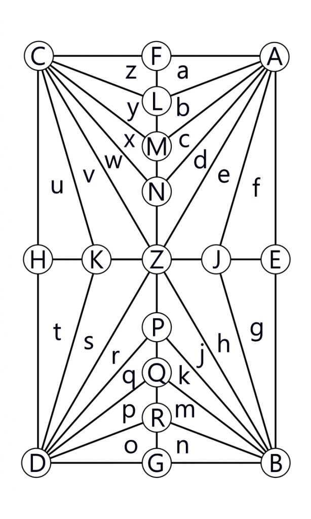 Image of annotation system for the choir vault at Exeter Cathedral